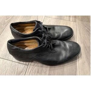 Timberland Mens Black Leather Oxfords Shoes 95528‎ Size 12M